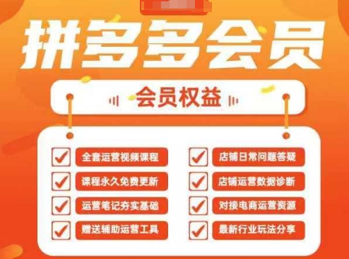 2025拼多多运营实战课，40节全流程教学，覆盖拼多多运营全链路-星舰联盟
