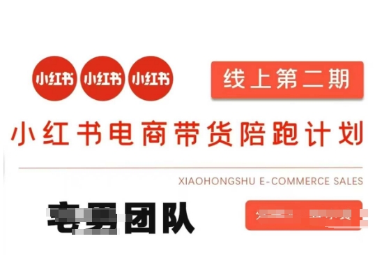 小红书电商带货课2期，月利润20个的小红书电商的有货源，无货源，虚拟产品，付费投流等整套玩法-星舰联盟